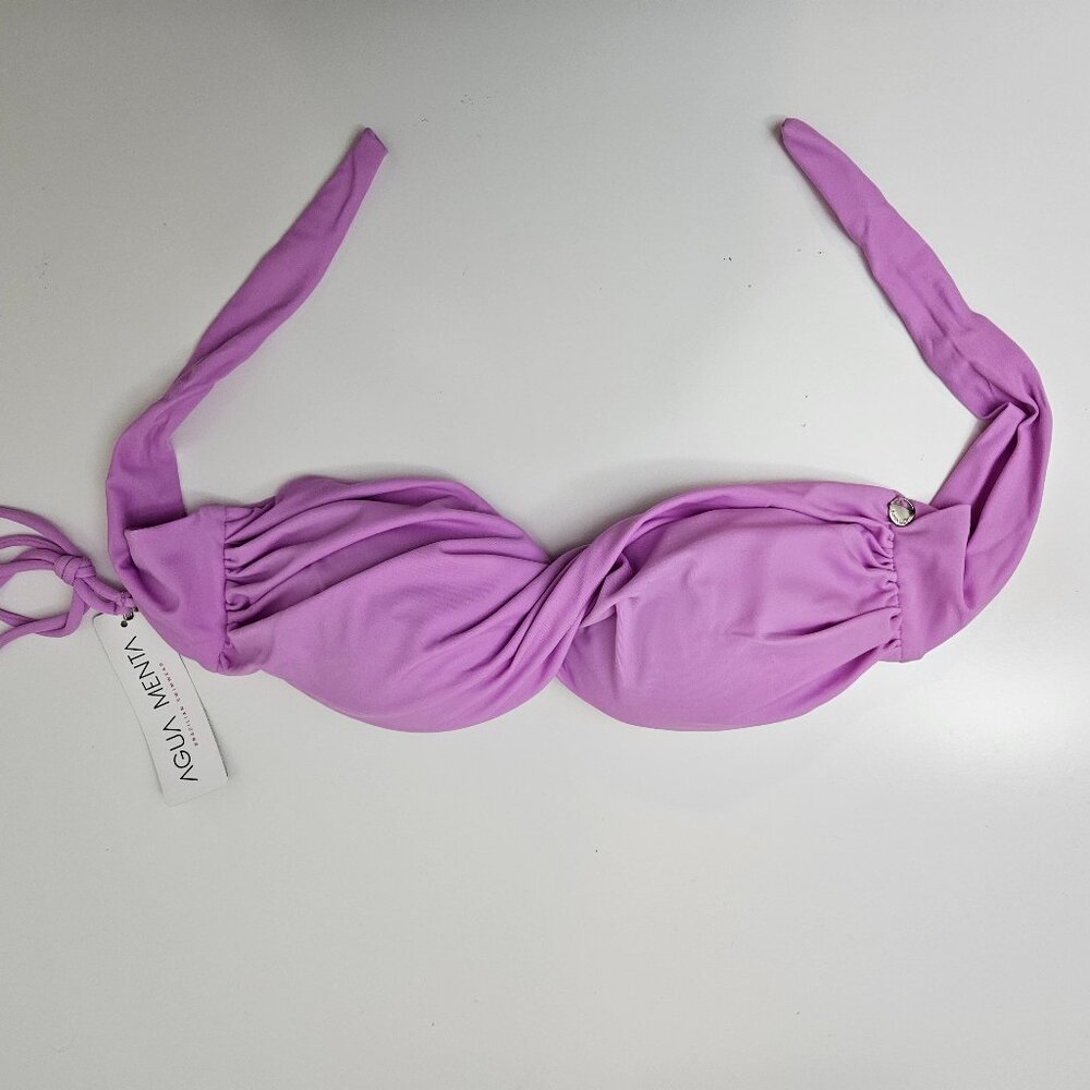 211. Agua Menta bikini top. NWT